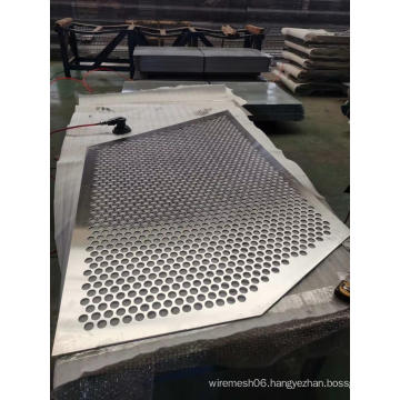 high quality screen stainless steel perforated metal plate